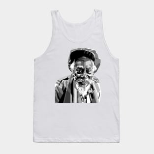 Reggae Song Pop art Grayscale Tank Top